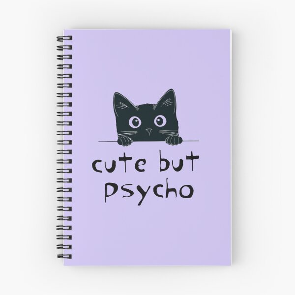 Item preview, Cute Psycho Cat designed and sold by ClanRaeDesign.
