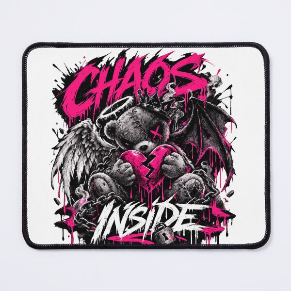 Item preview, Chaos Inside Aesthetic Bear Art designed and sold by Genzhere.