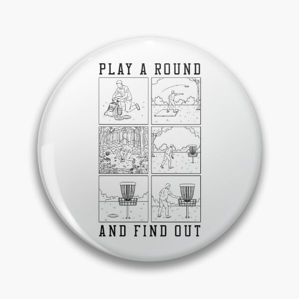 Item preview, Funny Disc Golf Play A Round And Find Out Diagram designed and sold by GrandeDuc.