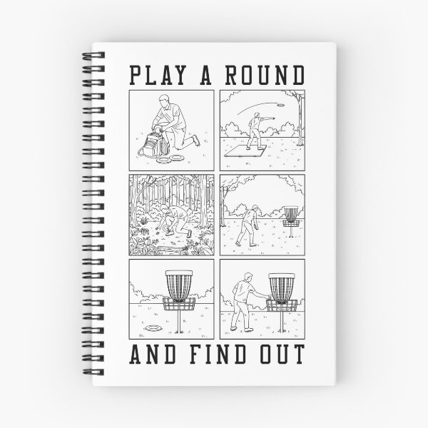 Item preview, Funny Disc Golf Play A Round And Find Out Diagram designed and sold by GrandeDuc.