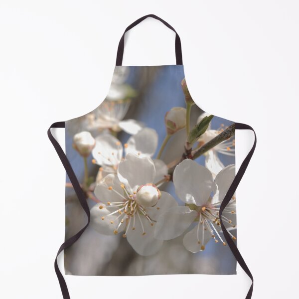 Item preview, White Spring Blossoms Under Blue Sky designed and sold by vikko-art.