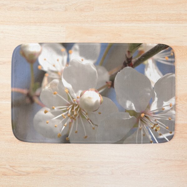 Item preview, White Spring Blossoms Under Blue Sky designed and sold by vikko-art.