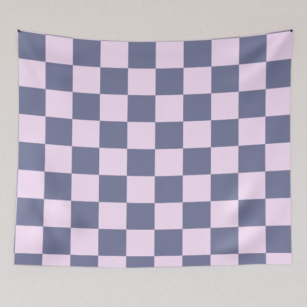 Item preview,  fun Chic  Retro colorful checkered pattern purple  designed and sold by Creations by lyne.