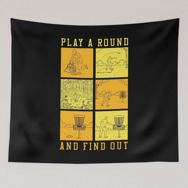Item preview, Funny Disc Golf Play A Round And Find Out Diagram designed and sold by GrandeDuc.