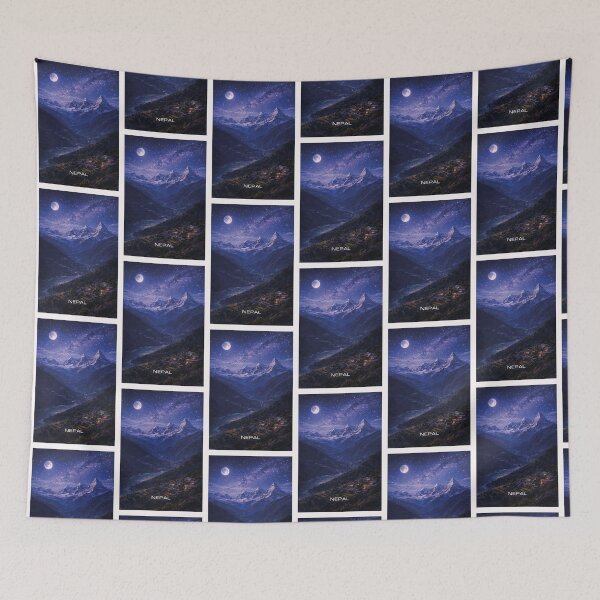 Item preview, Nepal Travel Art designed and sold by Thistle-TShop.