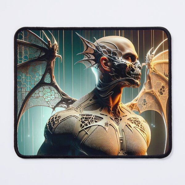Item preview, anafiel - cyber goth fantasy: 3D digital art designed and sold by QiMera.