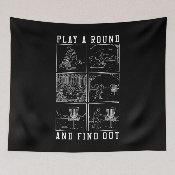 Item preview, Funny Disc Golf Play A Round And Find Out Diagram designed and sold by GrandeDuc.