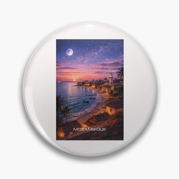 Item preview, Mozambique Travel Art designed and sold by Thistle-TShop.
