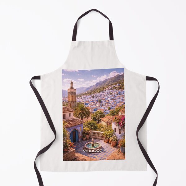 Item preview, Morocco Travel Art designed and sold by Thistle-TShop.