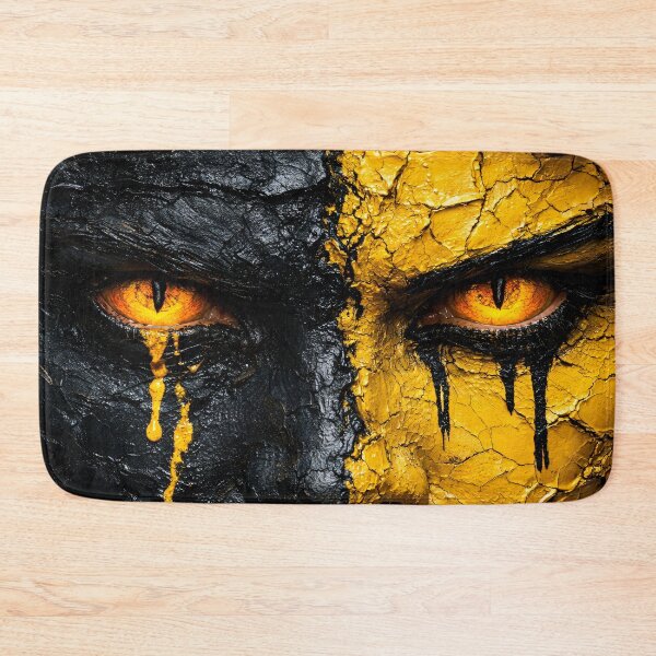 Item preview, Demonic Split Face Dark Fantasy Portrait designed and sold by Kaleidoscope Print.