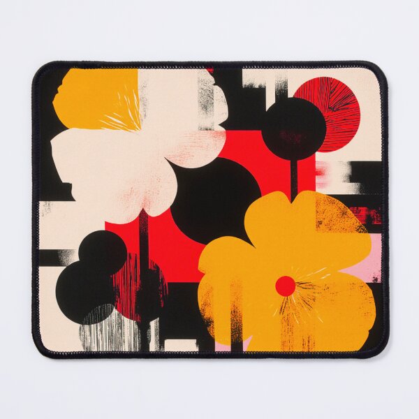 Item preview, Bold Art Deco Floral Composition designed and sold by joycrysstudio.