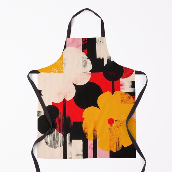 Item preview, Bold Art Deco Floral Composition designed and sold by joycrysstudio.