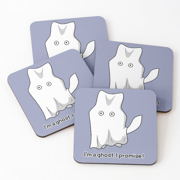 Item preview, Cute Fox Ghost Costume I'm a Ghost I Promise designed and sold by ubborn.