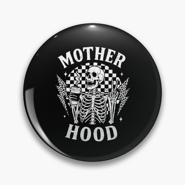 Item preview, Funny Skeleton Motherhood, Funny Mom Life Coffee & Chaos designed and sold by Ariana De Amicis.