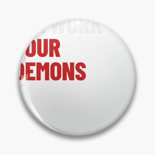 Item preview, OUTWORK YOUR DEMONS | AEM Discipline Culture designed and sold by zen-mart.