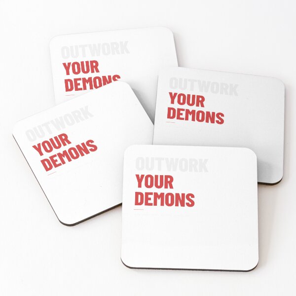 Item preview, OUTWORK YOUR DEMONS | AEM Discipline Culture designed and sold by zen-mart.