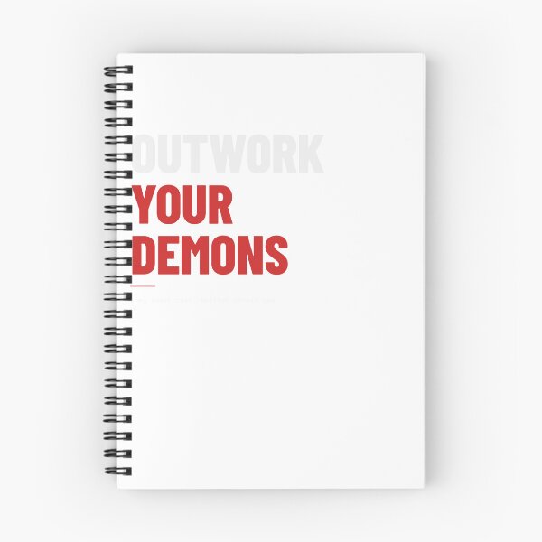 Item preview, OUTWORK YOUR DEMONS | AEM Discipline Culture designed and sold by zen-mart.