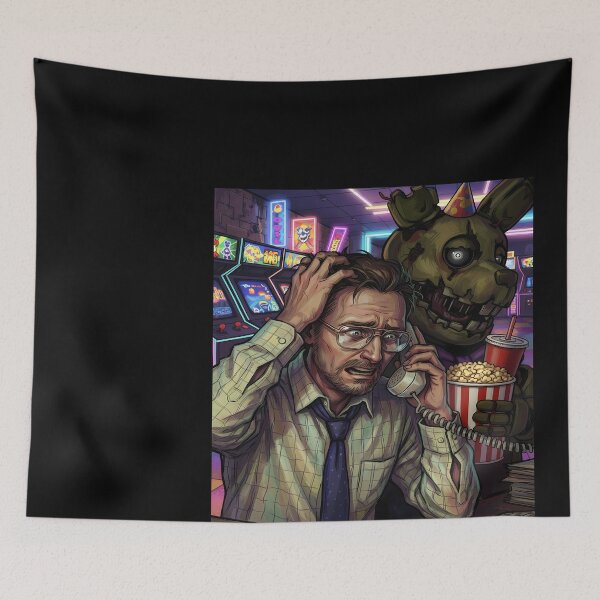 Item preview, Scared Man on Phone with Animatronic designed and sold by ForThe2F0X1Folks.