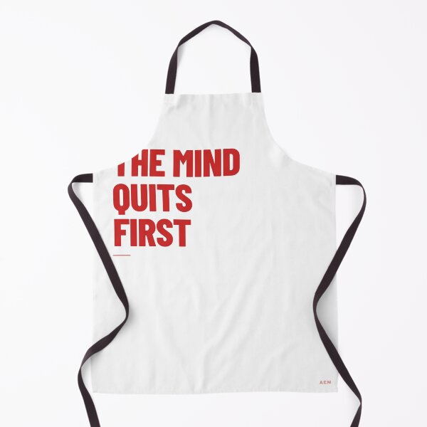 Item preview, THE MIND QUITS FIRST | AEM Discipline Culture designed and sold by zen-mart.