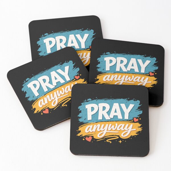 Item preview, Pray Anyway – Faith Through Every Season Christian designed and sold by Verse & Vibes.