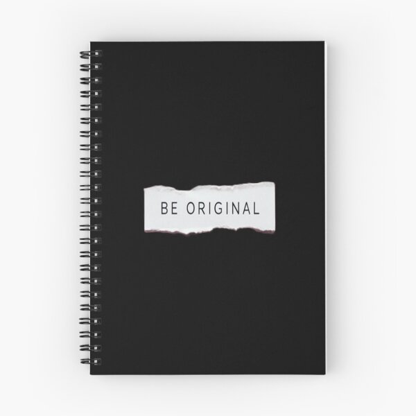 Item preview, Be Original Motivational Typography on Torn Paper – Minimalist Creative Inspiration Design designed and sold by Bright Nest Studio.