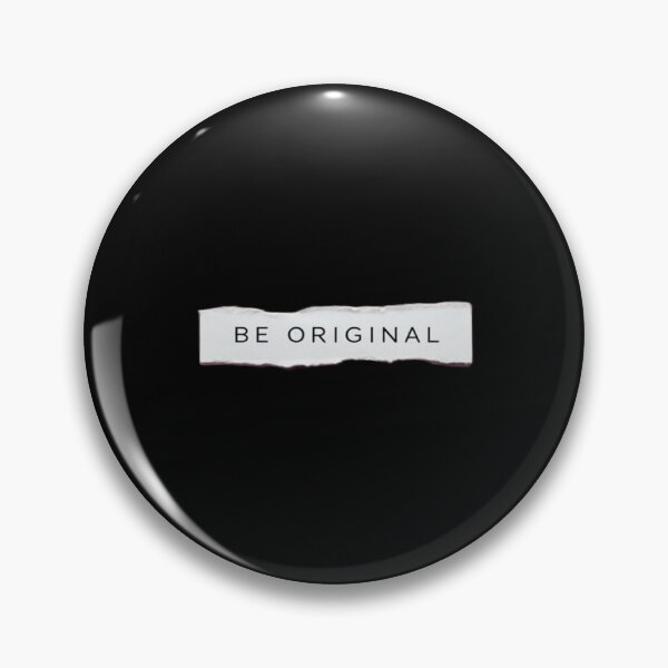 Item preview, Be Original Motivational Typography on Torn Paper – Minimalist Creative Inspiration Design designed and sold by Bright Nest Studio.