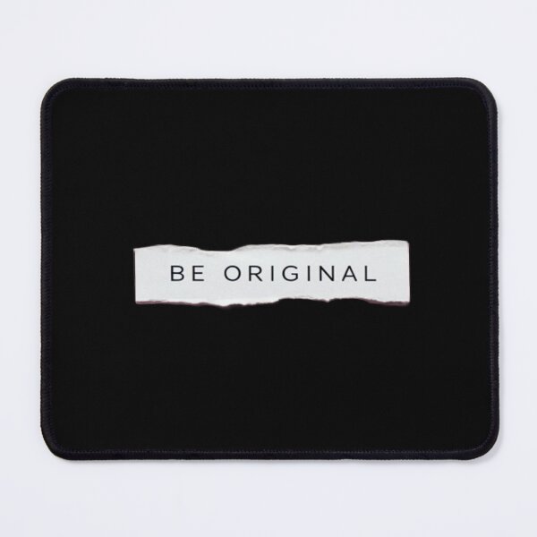 Item preview, Be Original Motivational Typography on Torn Paper – Minimalist Creative Inspiration Design designed and sold by Bright Nest Studio.
