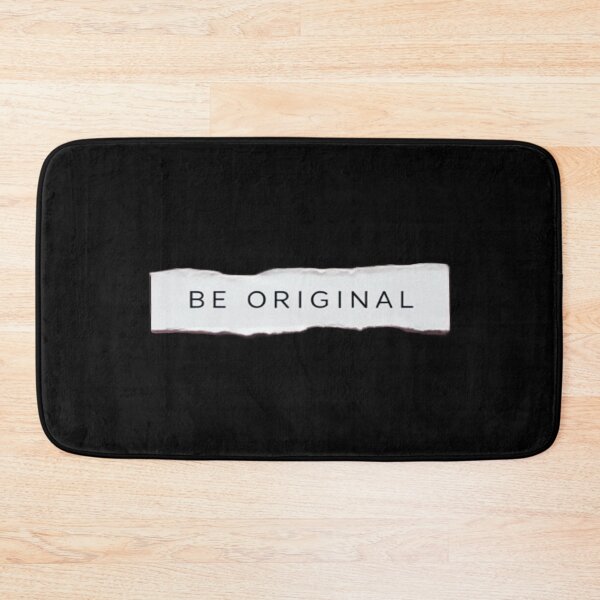 Item preview, Be Original Motivational Typography on Torn Paper – Minimalist Creative Inspiration Design designed and sold by Bright Nest Studio.