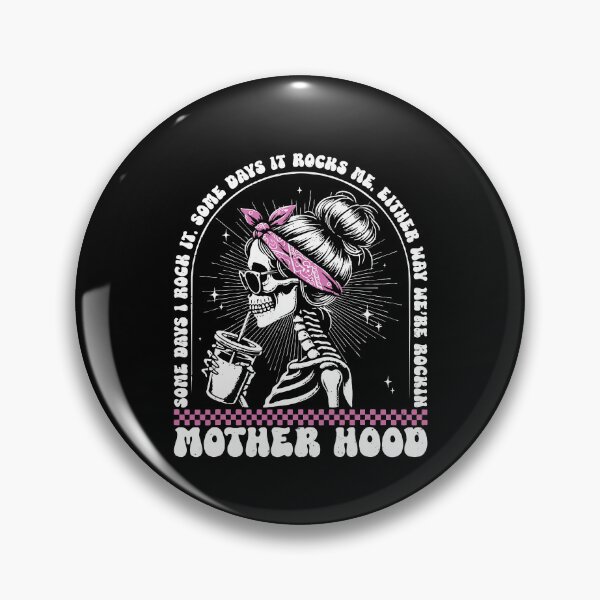 Item preview, Motherhood Retro Skeleton Some Days I Rock It Vintage, Funny Mom Life Coffee & Chaos designed and sold by Ariana De Amicis.