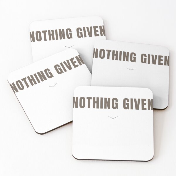 Item preview, NOTHING GIVEN | MJM Luxury Streetwear designed and sold by zen-mart.