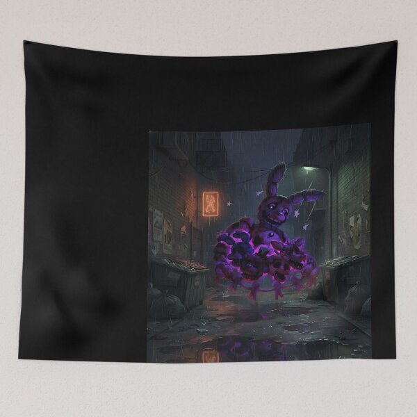 Item preview, Scary Rabbit Monster in Alley designed and sold by ForThe2F0X1Folks.