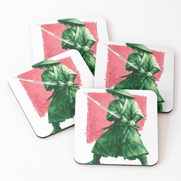 Item preview, COLORS OF JAPAN: Green & Pink - 若竹×桃 designed and sold by NYAO-YUUKI.