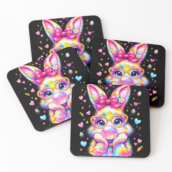Item preview, Cute Coquette Tie Dye Rabbit Easter Bunny Women Girl Kid designed and sold by Patchina.