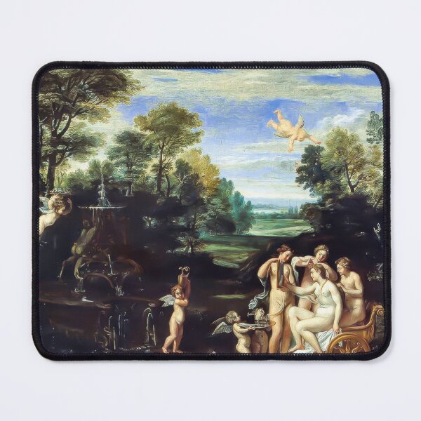 Item preview, Landscape with Venus and Cupids Classical Mythology Painting designed and sold by TheSoulOfArt.