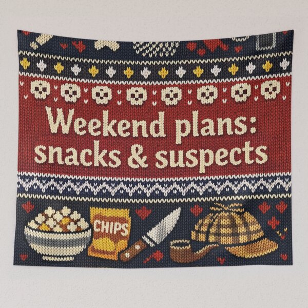Item preview, Weekend Plans Snacks and Suspects Cosplay Design designed and sold by Mauswohn.