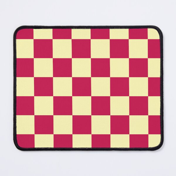 Item preview, Yellow  Retro colorful checkered pattern  designed and sold by Creations by lyne.