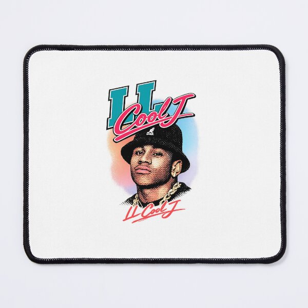 Item preview, LL Cool J – 80s Hip Hop Retro Halftone Portrait designed and sold by TheArtOfCar.