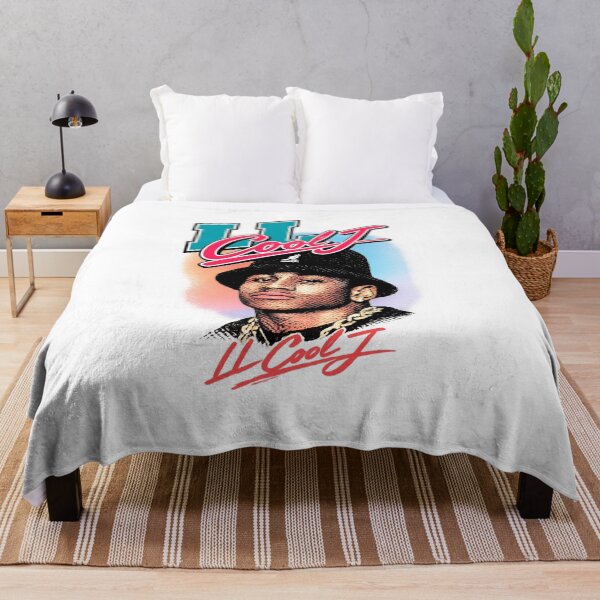 Item preview, LL Cool J – 80s Hip Hop Retro Halftone Portrait designed and sold by TheArtOfCar.