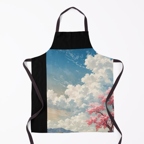 Item preview, Serene Japanese Landscape with Cherry Blossoms designed and sold by ForThe2F0X1Folks.