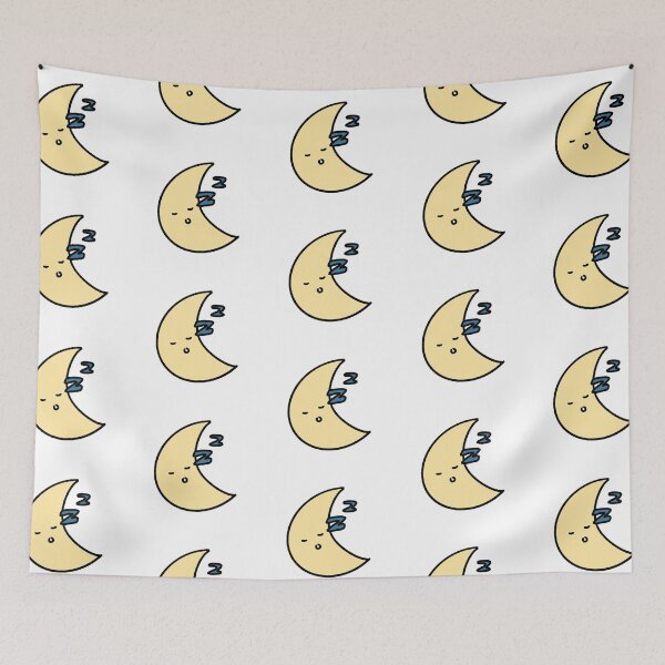 Item preview, Sleepy moon designed and sold by TwinkleFrogs.