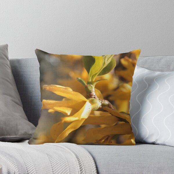 Item preview, Bright Yellow Forsythia Spring Bloom designed and sold by vikko-art.