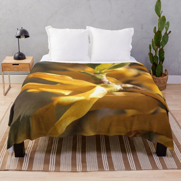 Item preview, Bright Yellow Forsythia Spring Bloom designed and sold by vikko-art.