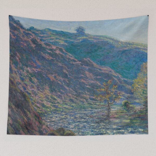 Item preview, The Petite Creuse River by Claude Monet: Luminous Impressionist Landscape Poster designed and sold by artofuniverse.