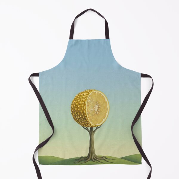 Item preview, Lemon-Durian Tree – Surreal Fantasy Natural Landscape designed and sold by Herzbaumatelier.