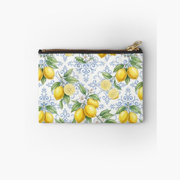 Item preview, Vintage Lemon Botanical Pattern – Mediterranean Summer Citrus Watercolor designed and sold by Verycutethings.