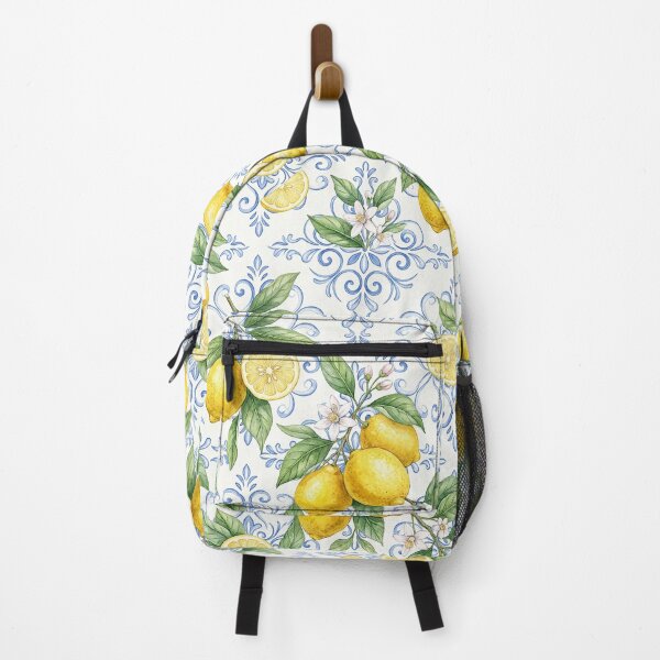 Item preview, Vintage Lemon Botanical Pattern – Mediterranean Summer Citrus Watercolor designed and sold by Verycutethings.