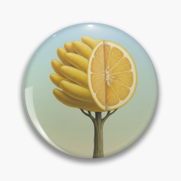 Item preview, Banana-Orange Tree – Surreal Fantasy Natural Landscape designed and sold by Herzbaumatelier.