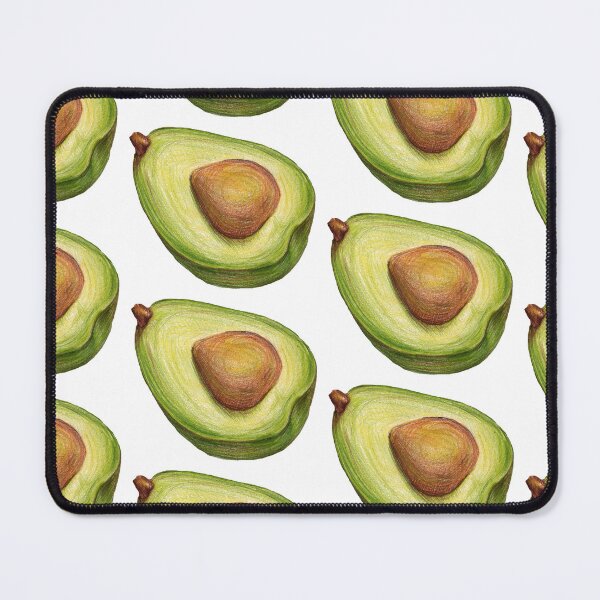 Item preview, Avocado Illustration – Colored Pencil Avocado Drawing designed and sold by AlisaArtDecor.