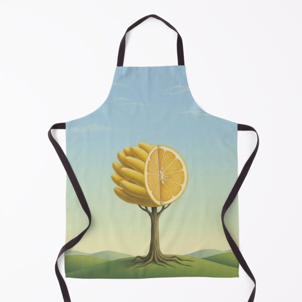 Item preview, Banana-Orange Tree – Surreal Fantasy Natural Landscape designed and sold by Herzbaumatelier.