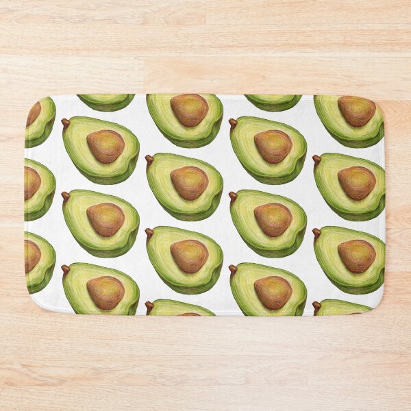 Item preview, Avocado Illustration – Colored Pencil Avocado Drawing designed and sold by AlisaArtDecor.